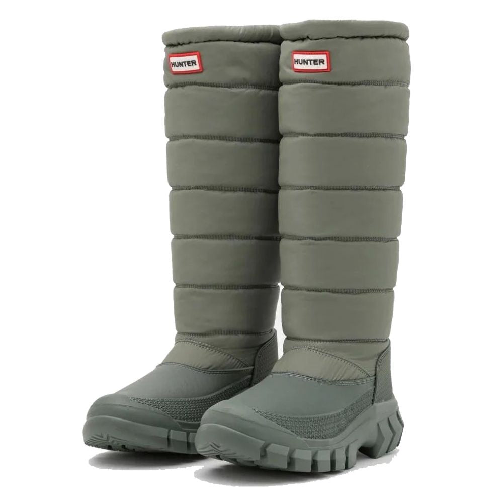 Hunter Women&#39;s Intrepid Insulated Tall Snow Boots in Urban Grey
