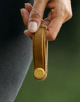 Orbitkey Key Organiser Waxed Canvas in Golden Sand