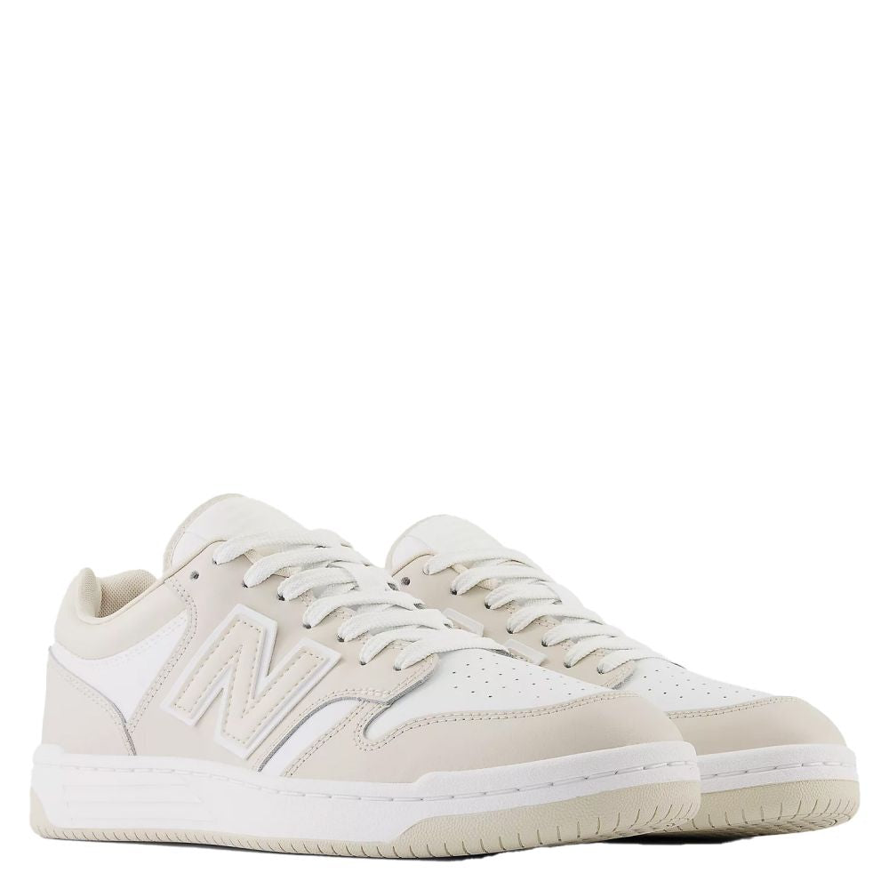 New Balance Women&#39;s 480 in Timberwolf with White