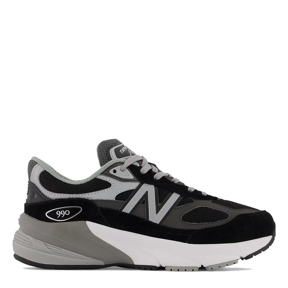 New Balance Youth FuelCell 990 in Black with Silver