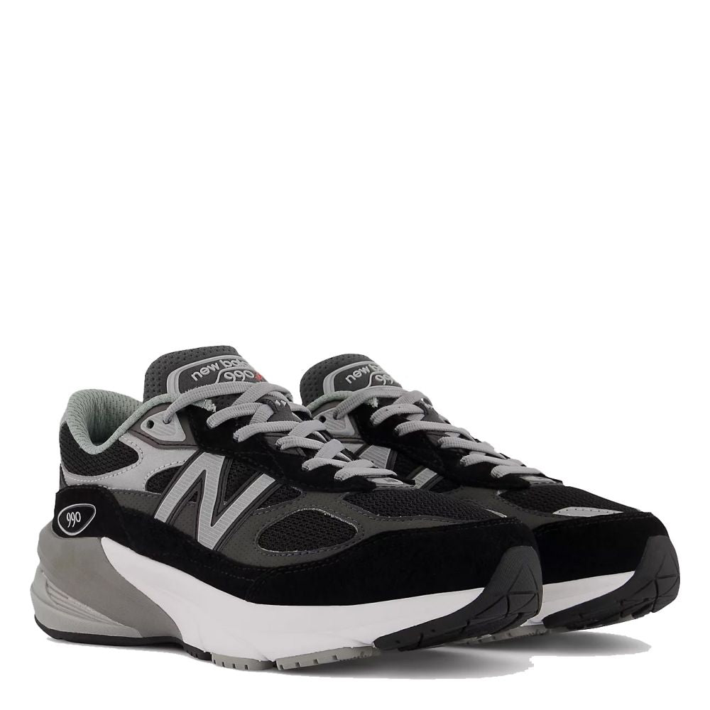 New Balance Youth FuelCell 990 in Black with Silver