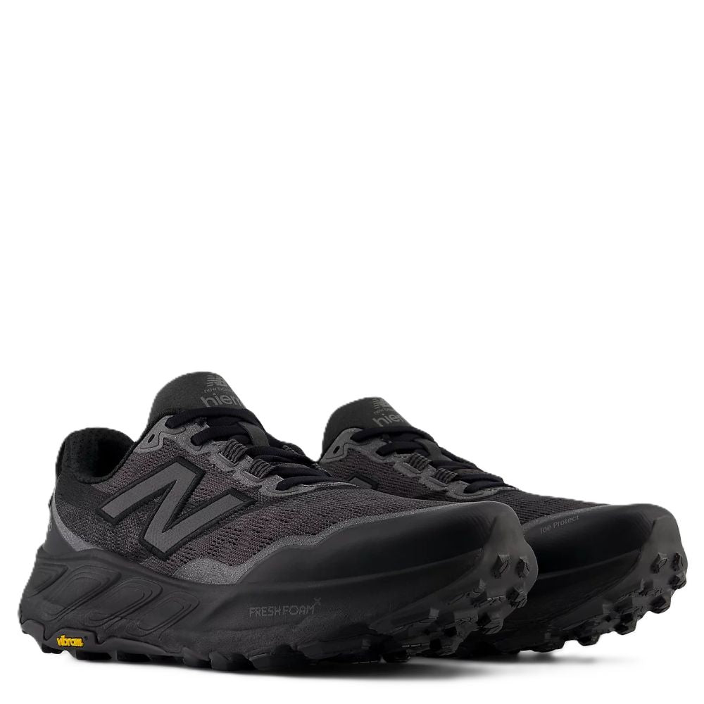 New Balance Men's Fresh Foam X Hierro in Black Cement with Black