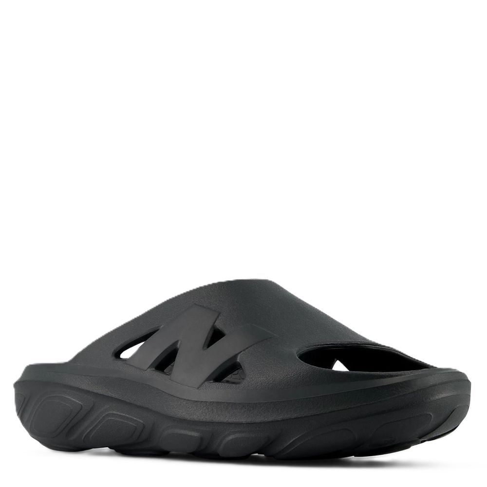 New Balance Fresh Foam RCVRY Slide in Phantom with Parchment