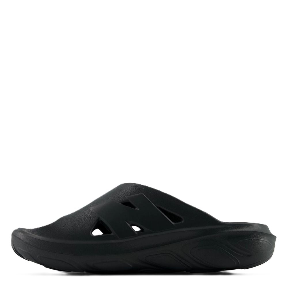 New Balance Fresh Foam RCVRY Slide in Phantom with Parchment