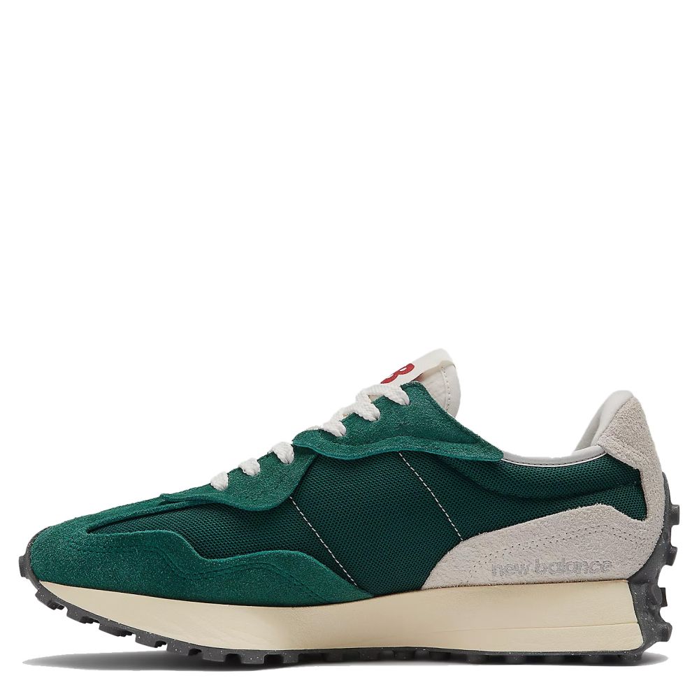 New Balance Women's 327 in Marsh Green with New Spruce