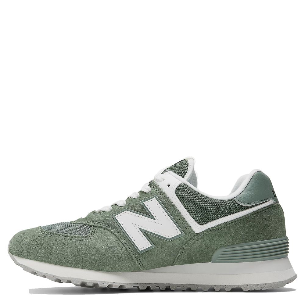 New Balance Men&#39;s 574 in Green with White