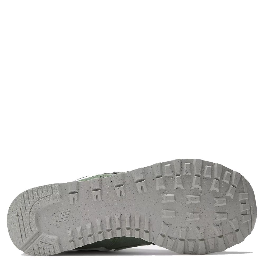 New Balance Men's 574 in Green with White