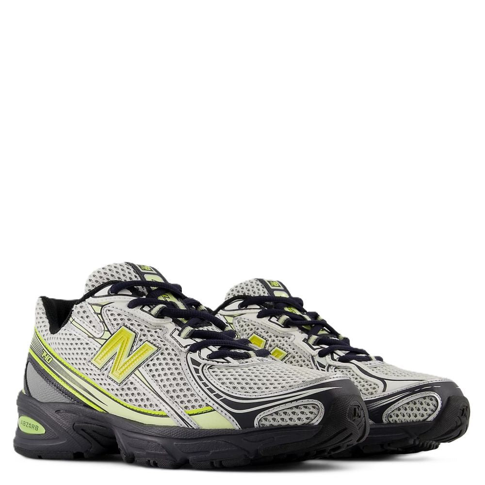 New Balance Women's 740 in Sea Salt with Phantom and Firefly