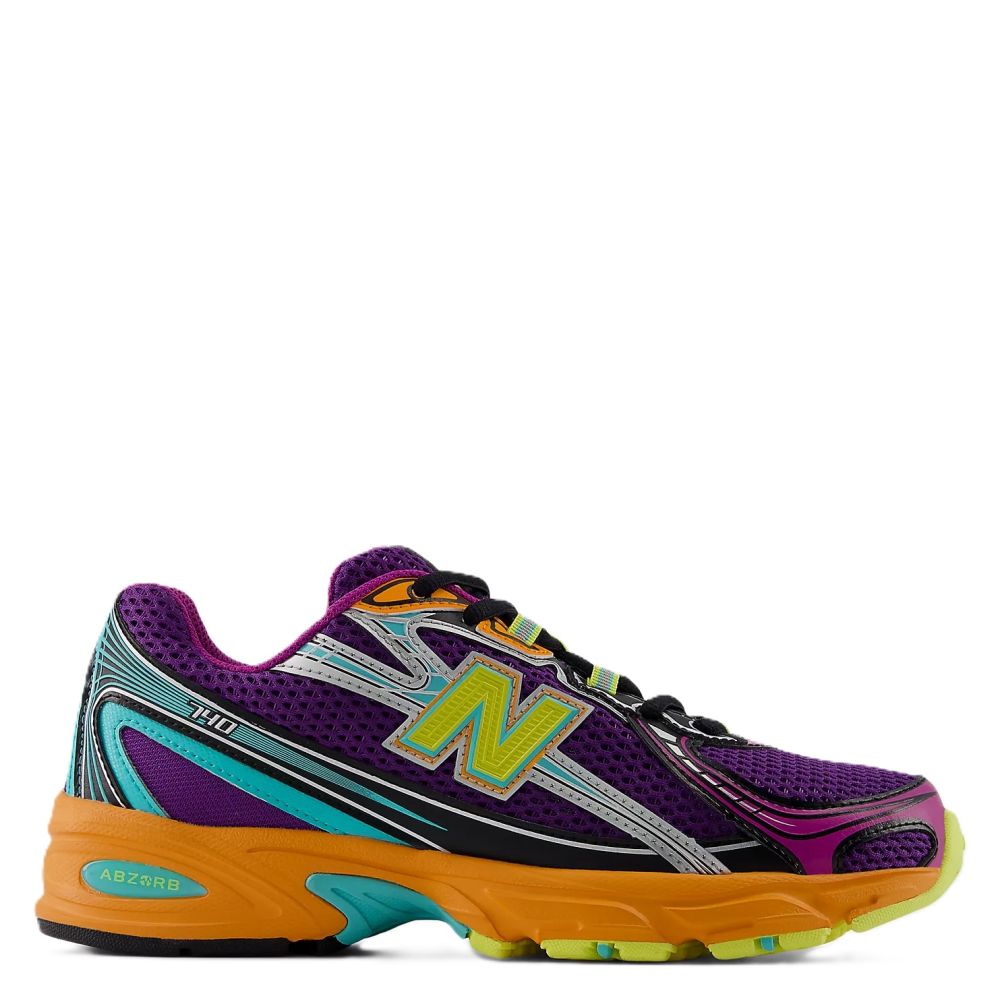New Balance Women's 740 in Concord Grape with Purple Fuchsia and Sun Glow