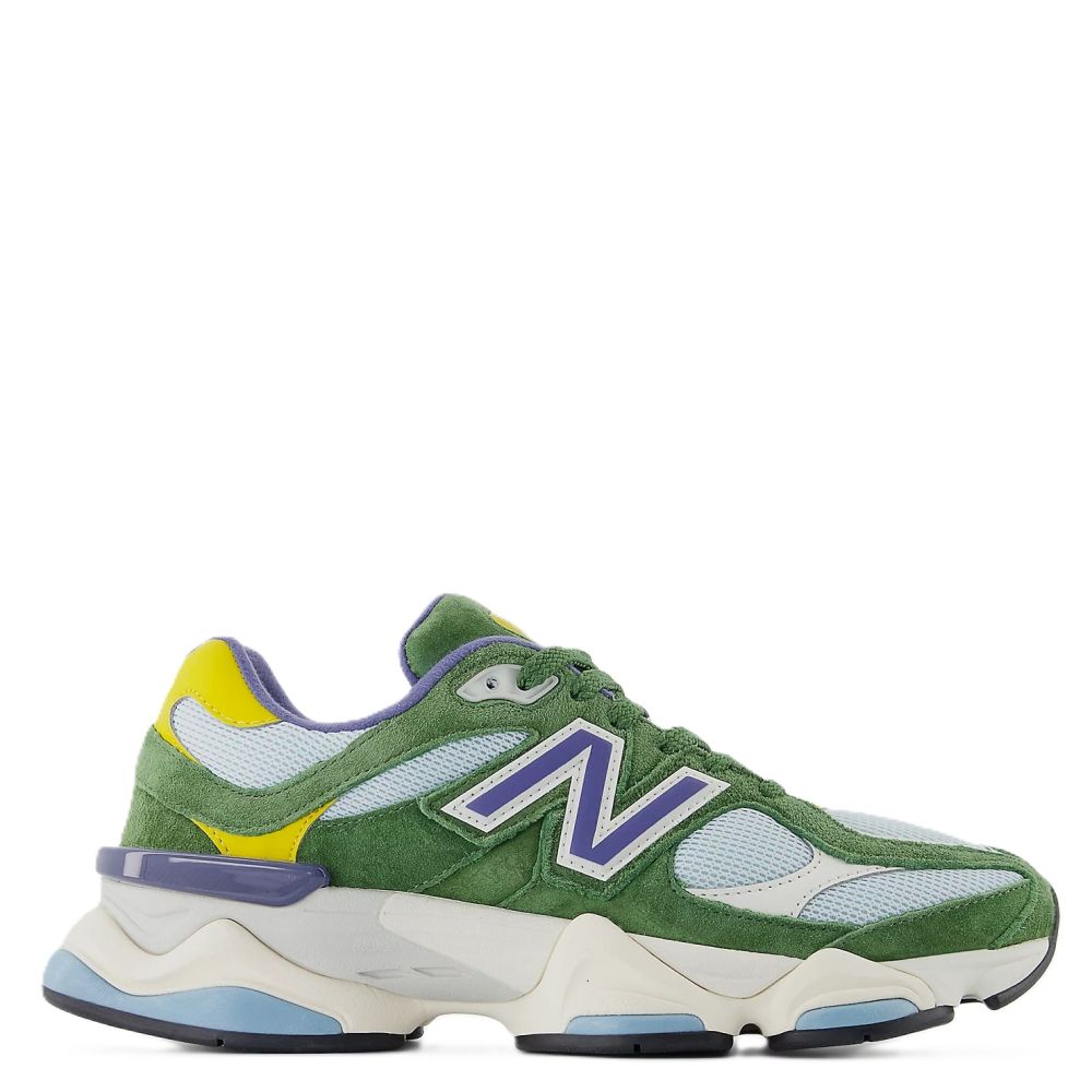 New Balance Women's 9060 in Dark Alpine Green with Frosted Glass