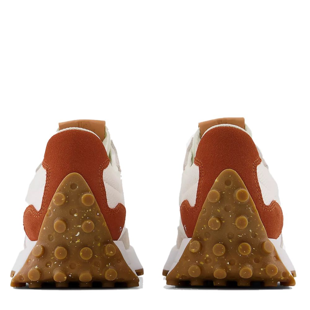 New Balance Women's 327 in Sea Salt with Rust Oxide