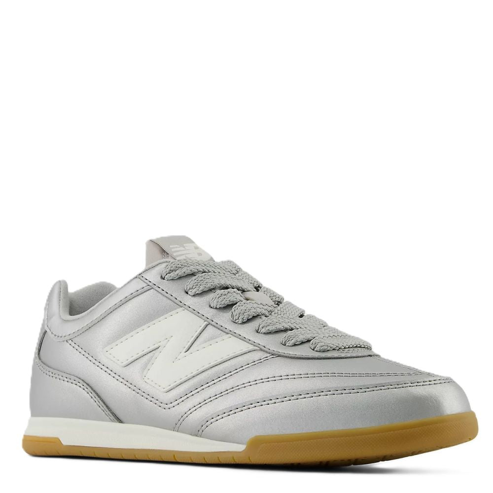 New Balance Women's RC42 in Silver Metallic with Sea Salt