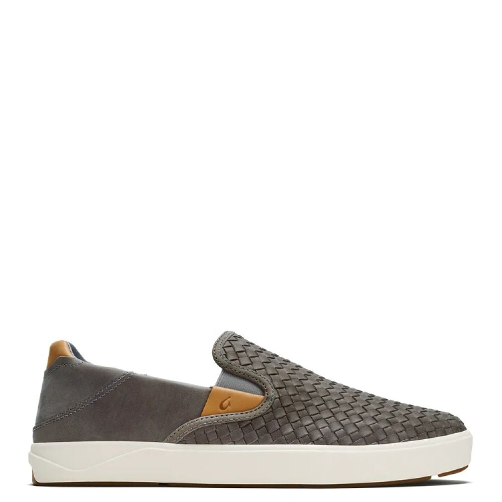 OluKai Men's Lae‘ahi Lauhala in Ash