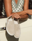 OluKai Women's Pehuea Luxe in Suede Tapa