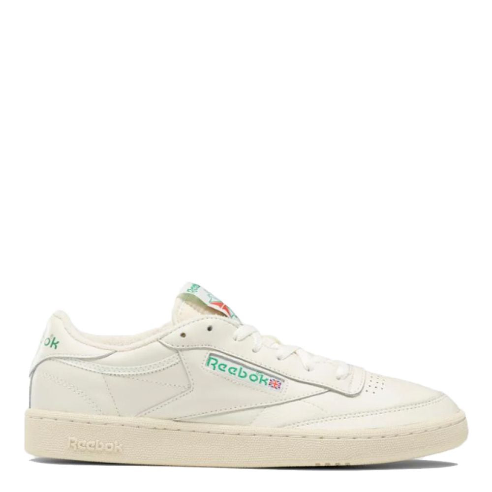 Reebok Club C 85 Vintage in Chalk/Paper White/Green