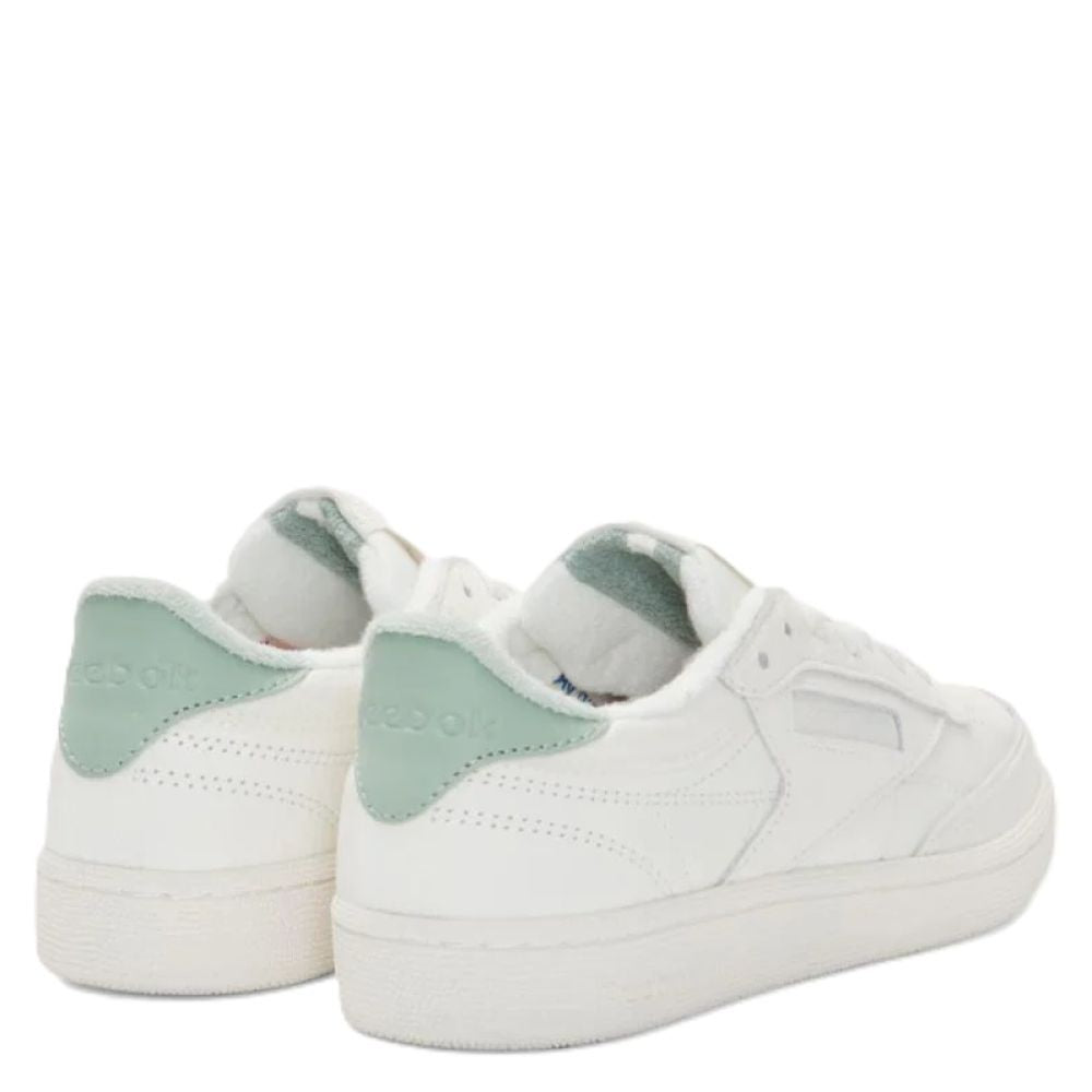 Reebok Women's Club C 85 Vintage - 40th Anniversary in Chalk/Hybrid Green/Breakaway Grey