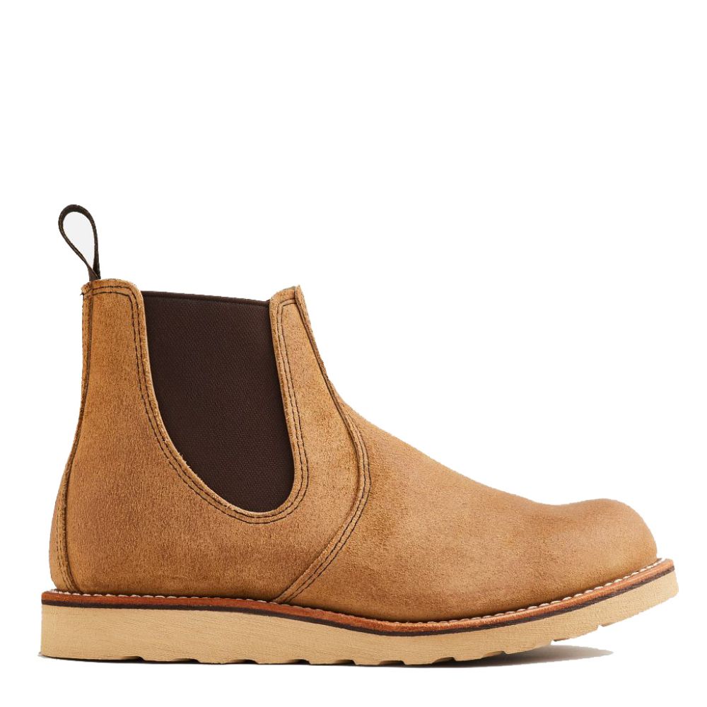 Red Wing Men's Classic Chelsea 3192 in Hawthorne Muleskinner Leather (D Width)