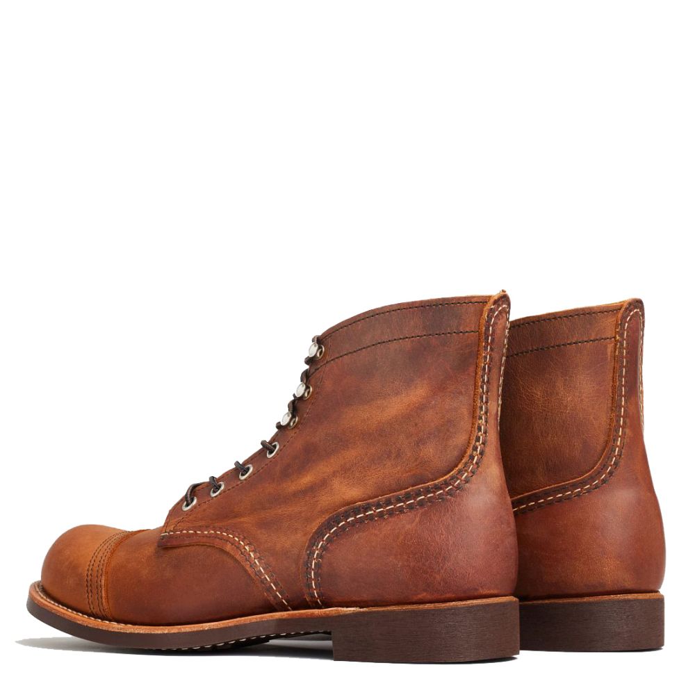 Red Wing Men&#39;s Iron Ranger 8085 in Copper (EE Width)