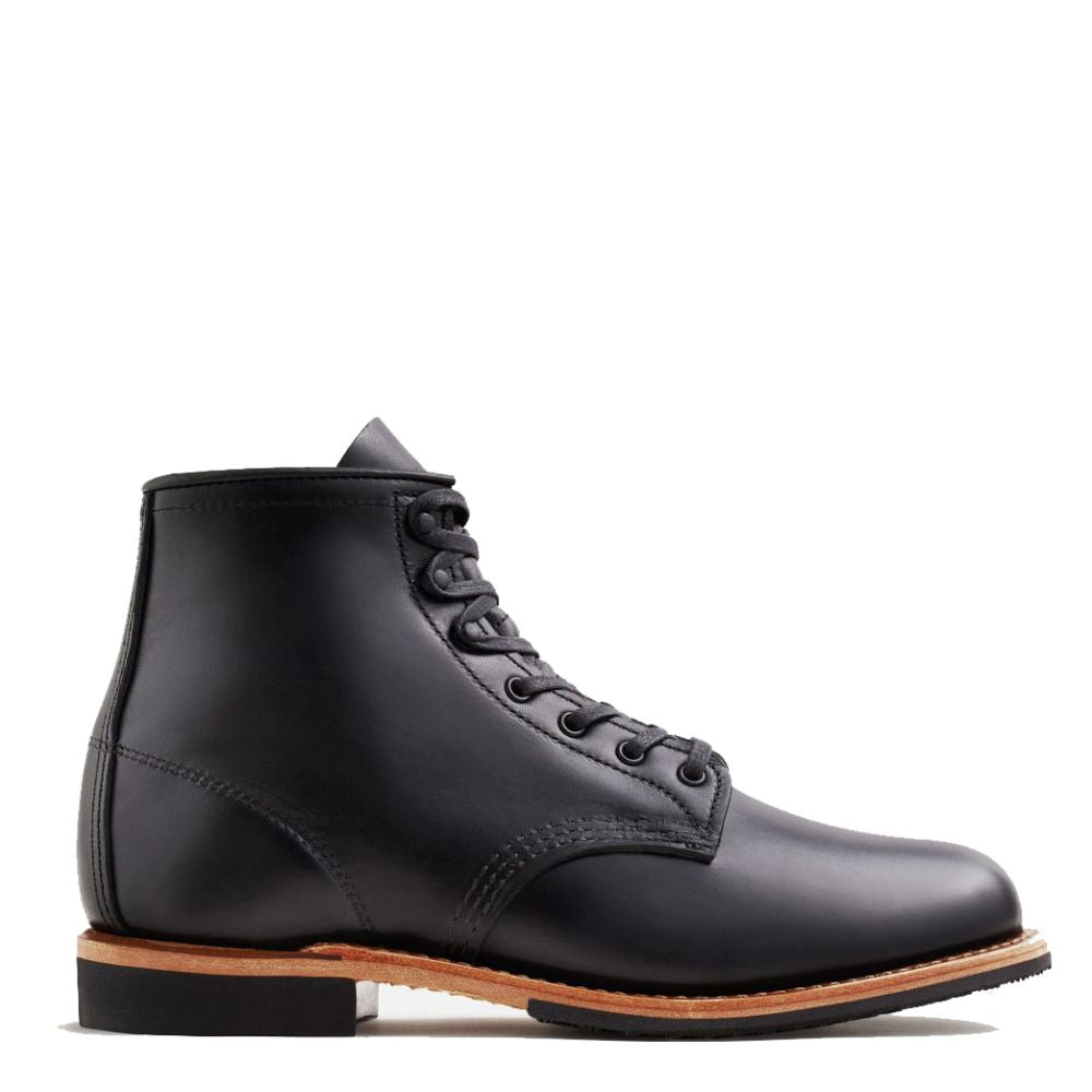 Red Wing Men's 6 Inch Beckman 9423 in Black Excalibur Leather