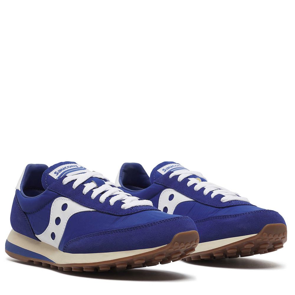 Saucony Trainer 80 in Royal/White