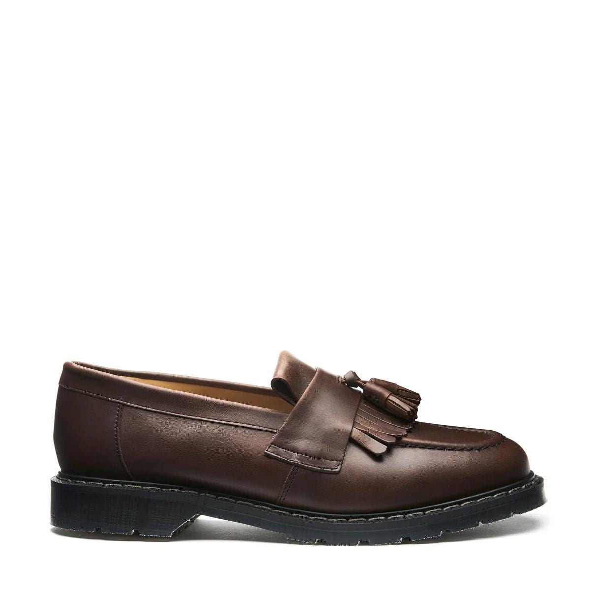 Solovair Tassel Loafer in Gaucho Crazy Horse | Getoutsideshoes.com