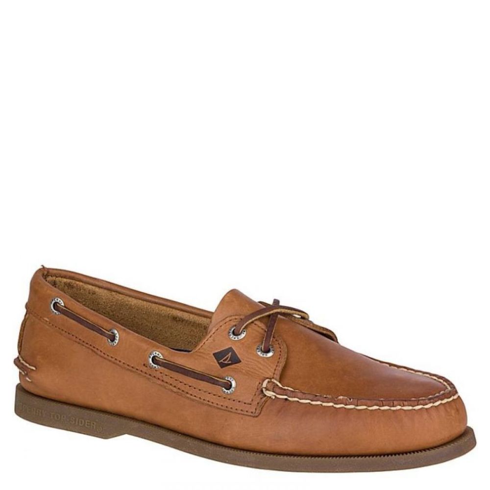 Sperry Men&#39;s Authentic Original 2-Eye Boat Shoe in Sahara (Regular Width)