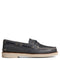 Sperry Men&#39;s Authentic Original Double Sole Cross Lace Boat Shoe in Navy