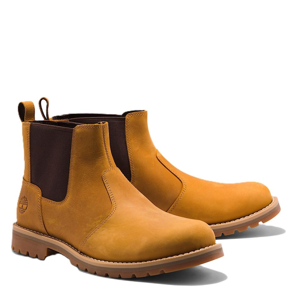 Timberland Men's Redwood Falls Chelsea Boot in Wheat