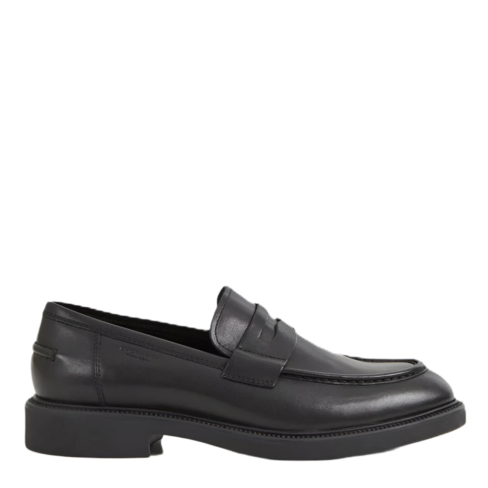Vagabond Men's Alex M Loafers in Black Leather