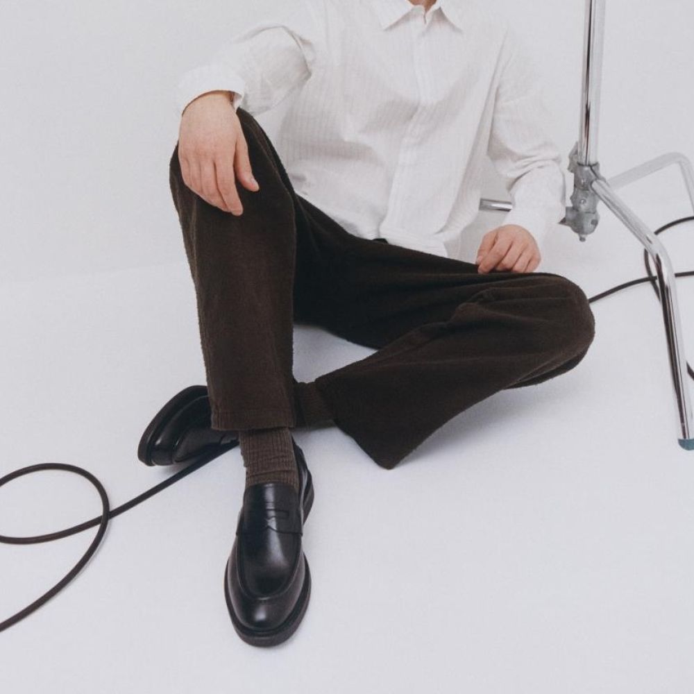 Vagabond Men's Alex M Loafers in Black Leather