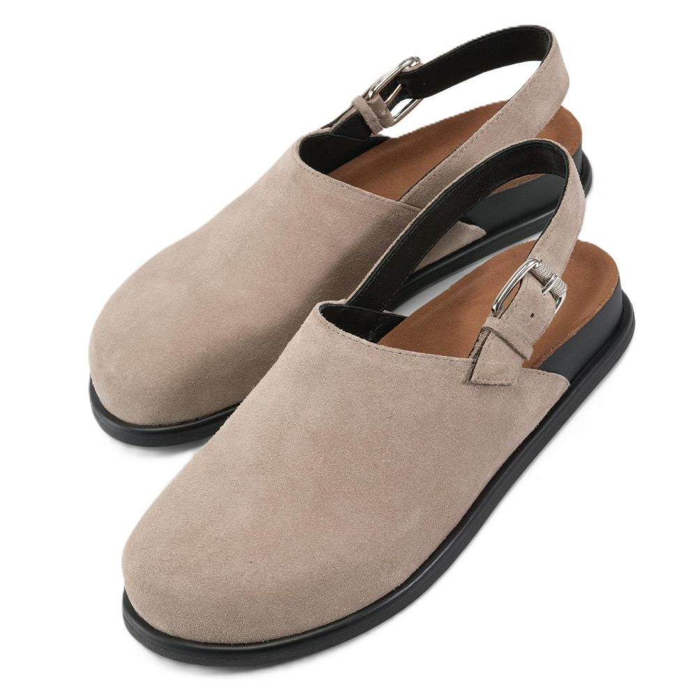 Vagabond Women's Effie Mules in Beige Suede