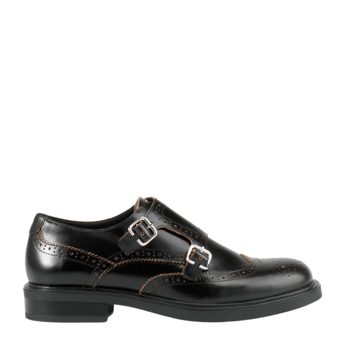 Vagabond Women's Freya Shoes in Black Contrast Edges