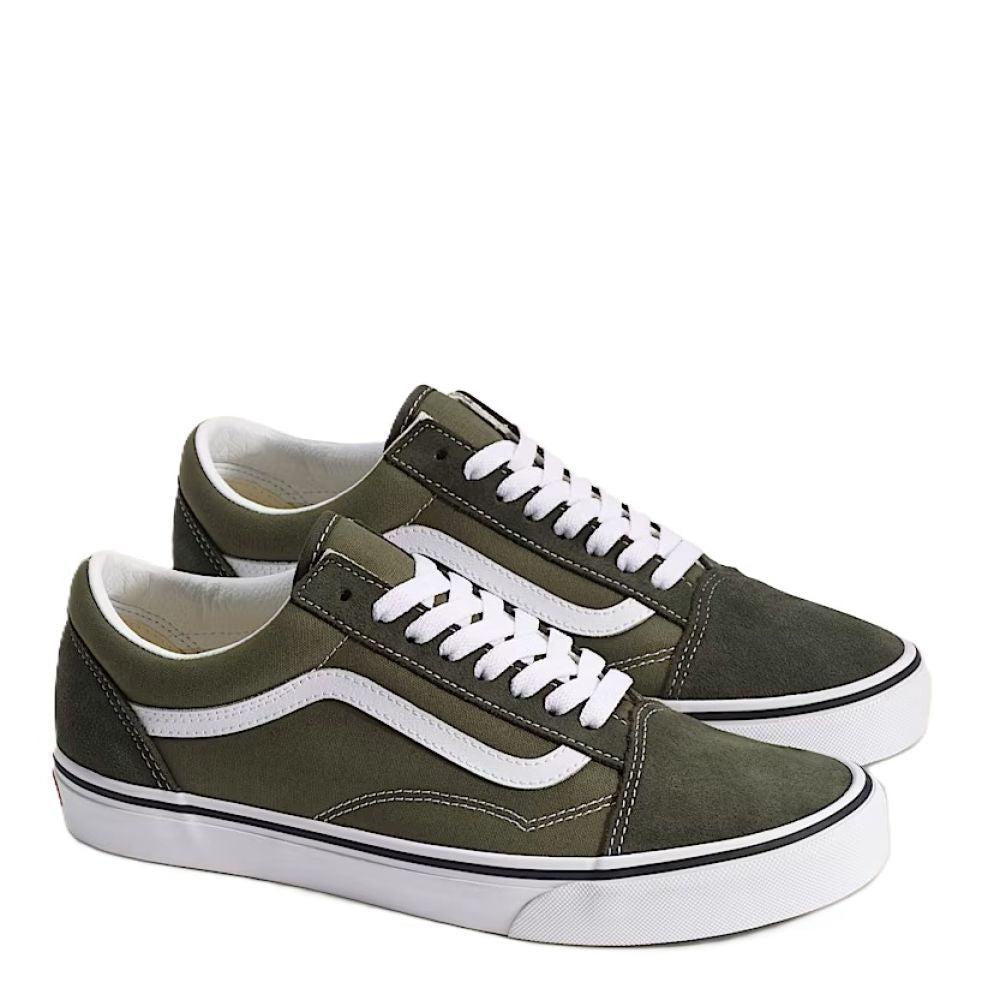Vans Old Skool in Obsidian Fern Green | Getoutsideshoes.com