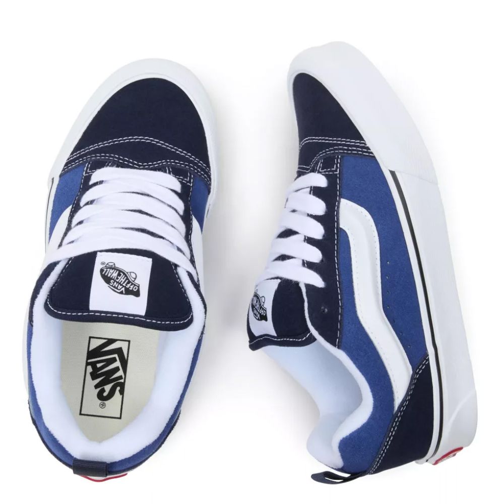 Vans Knu Skool in Navy/True White