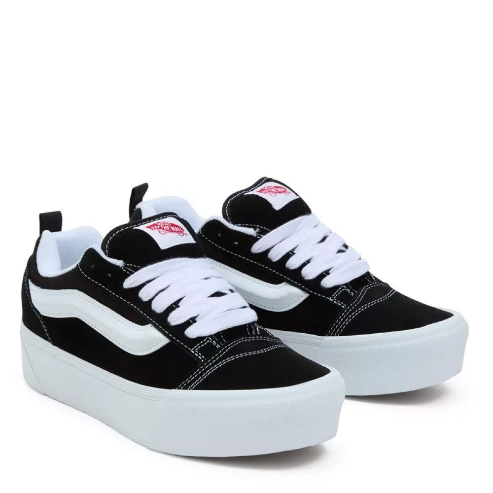 Vans Women&#39;s Knu Stack in Black/True White