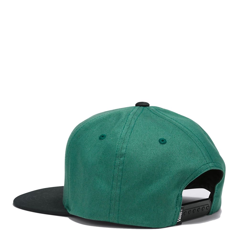 Vans Quoted Snapback Hat in Bistro Green