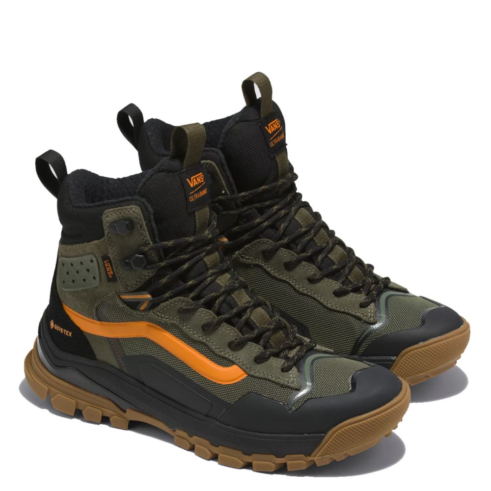 Vans Men's UltraRange EXO Hi Gore-Tex MTE-3 in Olive/Black