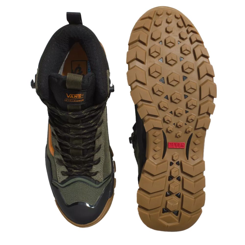 Vans Men's UltraRange EXO Hi Gore-Tex MTE-3 in Olive/Black