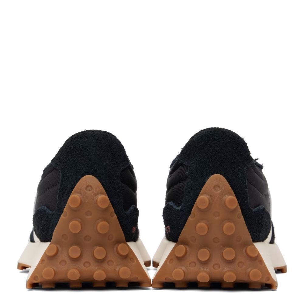 New Balance Women's 327 in Black with White Gum