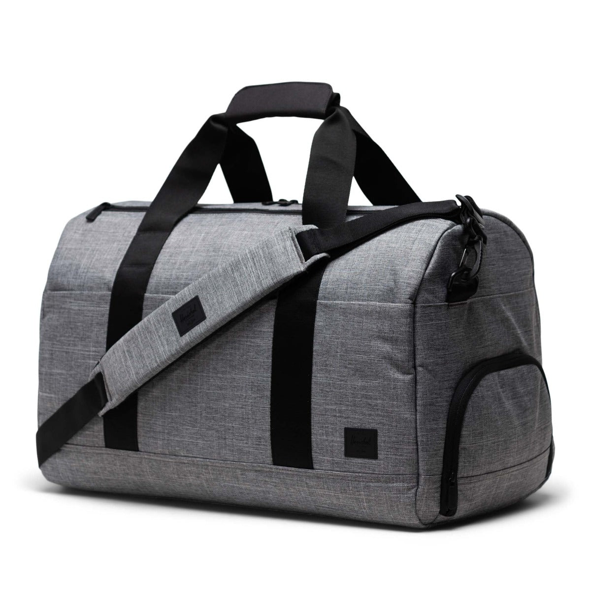 Herschel novel duffle black crosshatch online