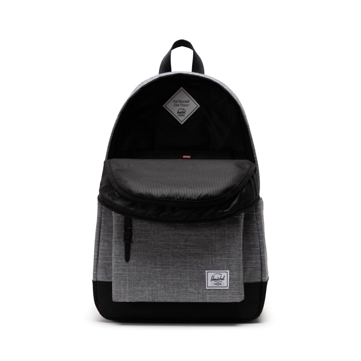 Herschel Heritage Backpack in Raven Crosshatch