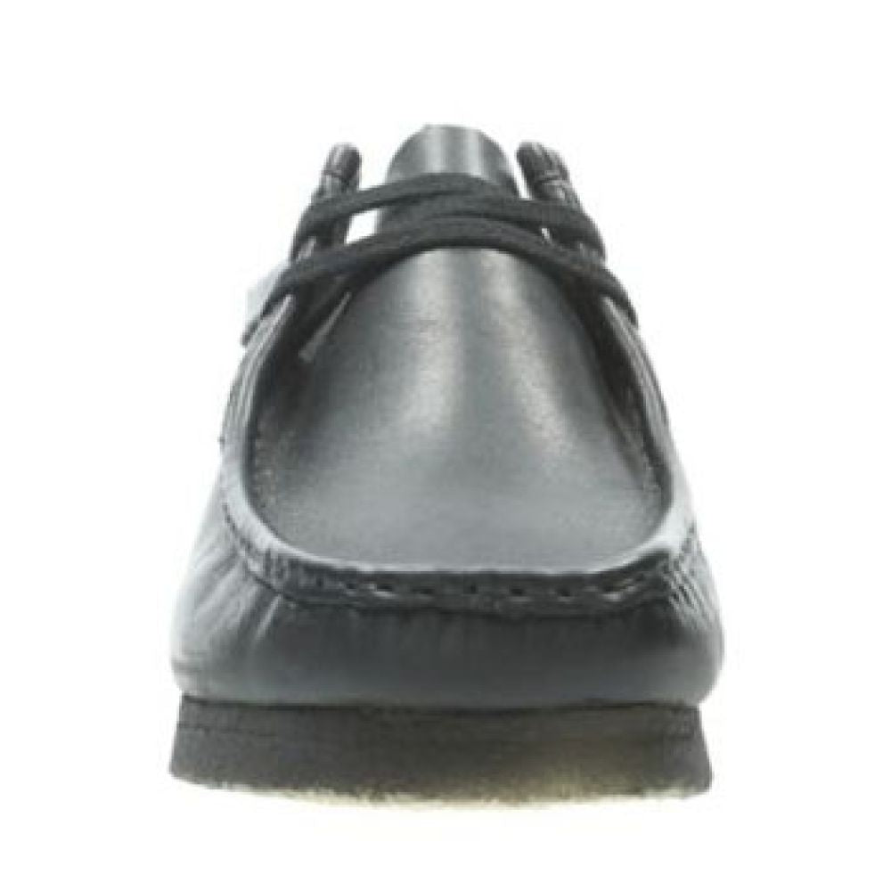 Clarks Men&#39;s Wallabee in Black Leather