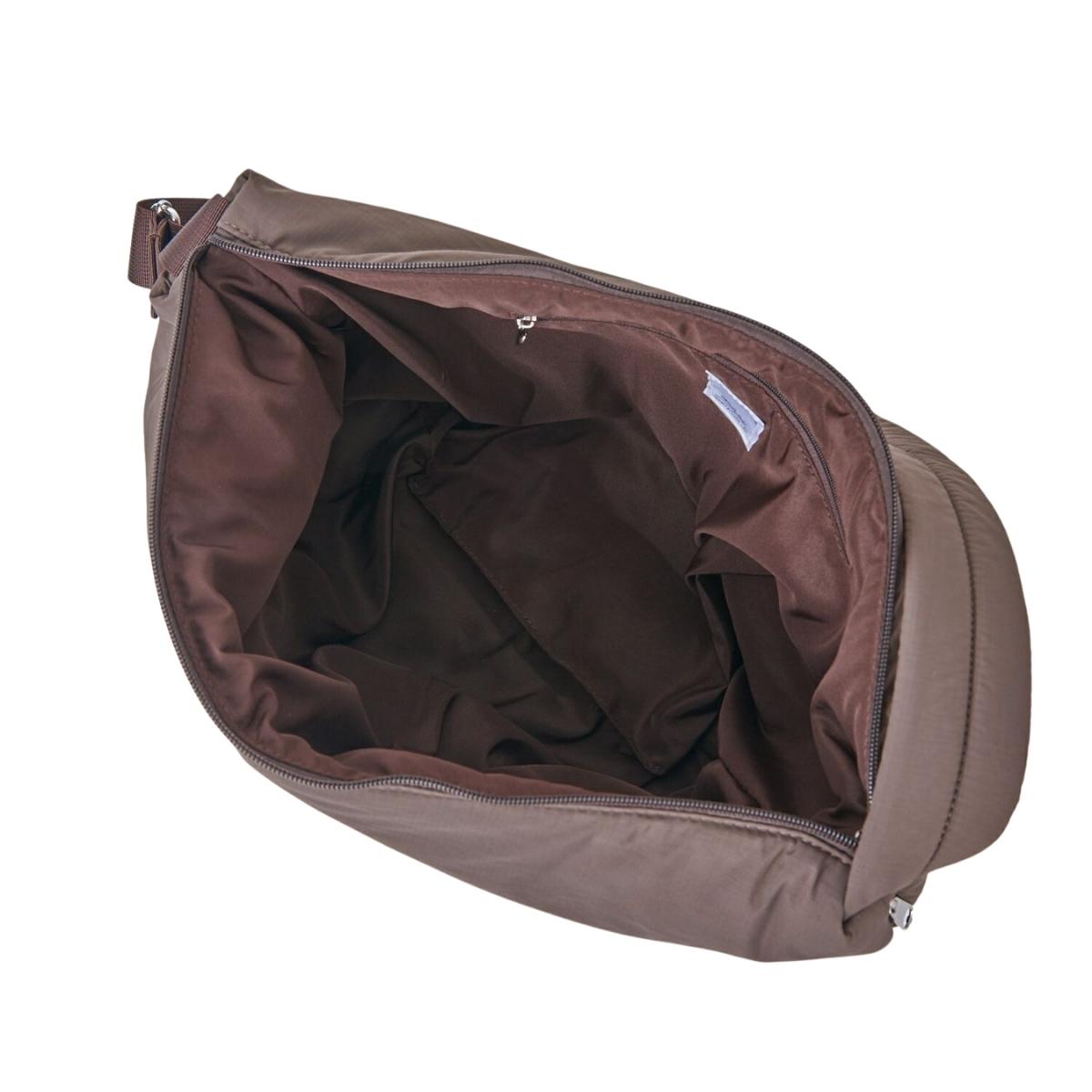 Anello Legato Cloud Hammock Bag Medium in Brown