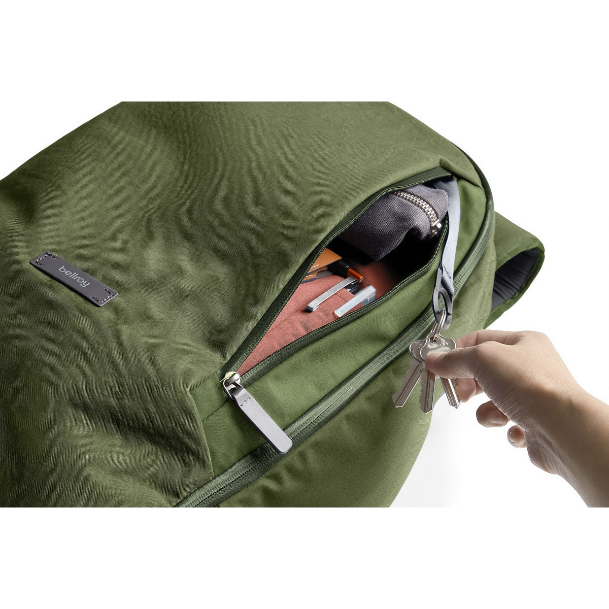 Bellroy Transit Backpack in Ranger Green