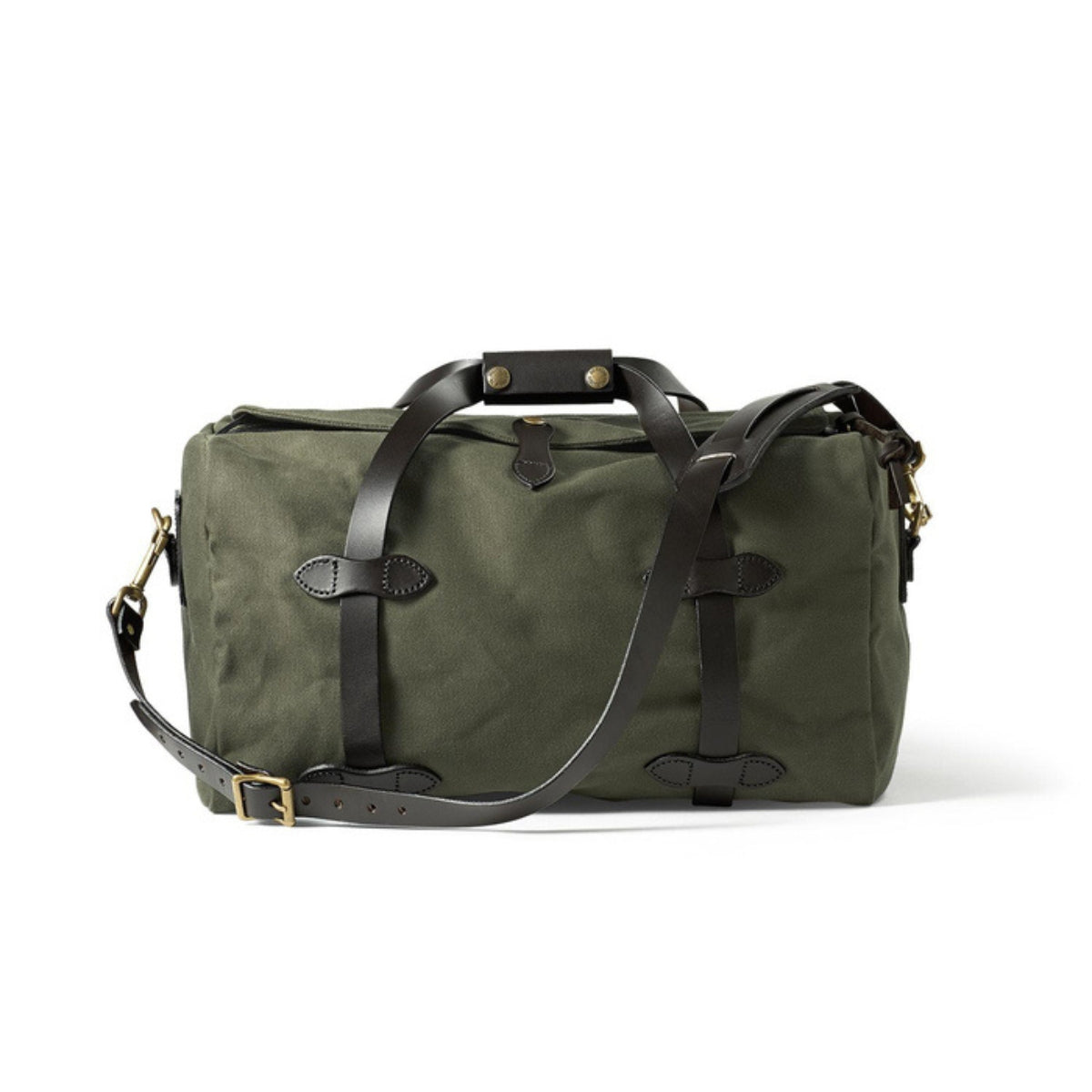 Filson Small Duffle Bag in Ottergreen