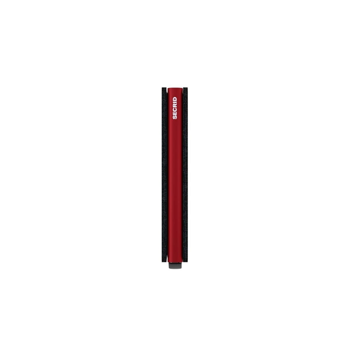 Secrid Slim Wallet Matte in Black/Red