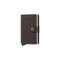 Secrid Mini Wallet Original in Brown