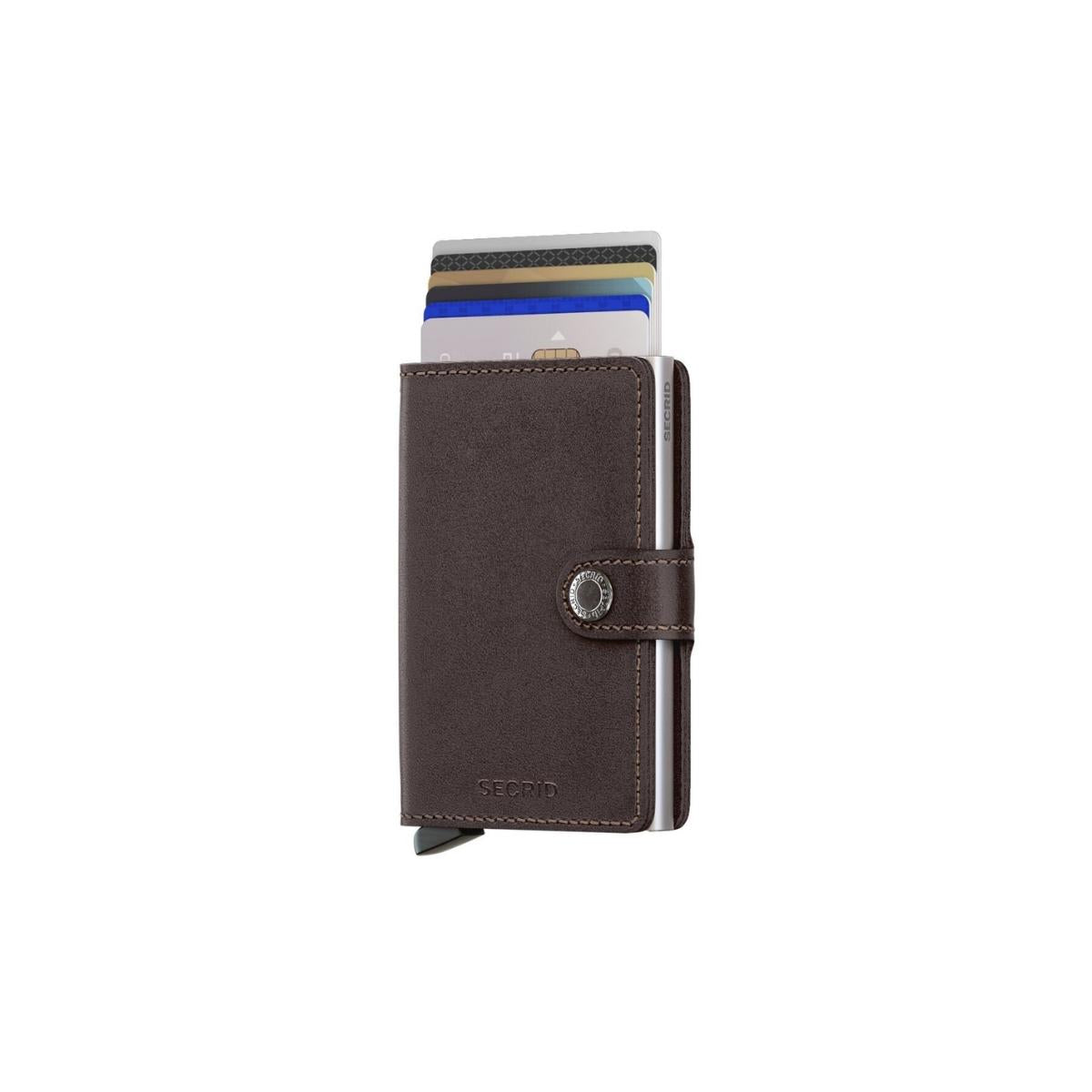 Secrid Mini Wallet Original in Brown