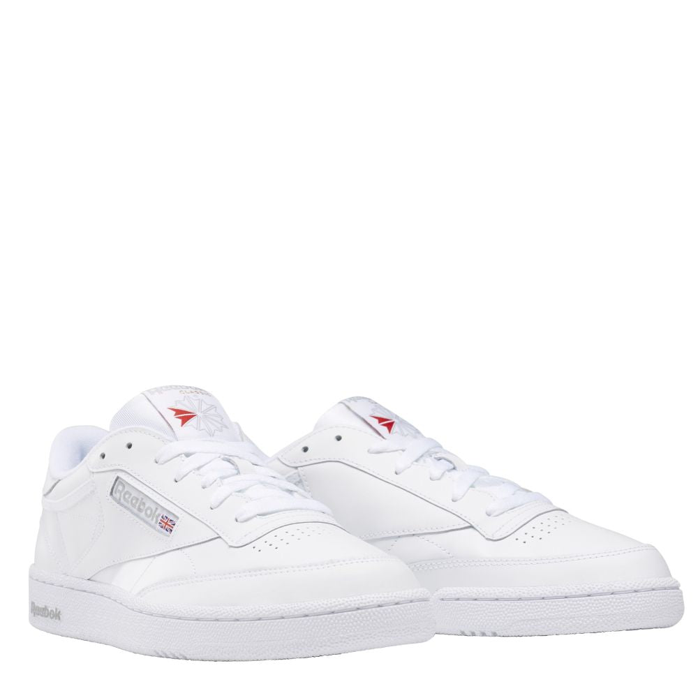 Reebok Women&#39;s Club C 85 in White/Sheer Grey