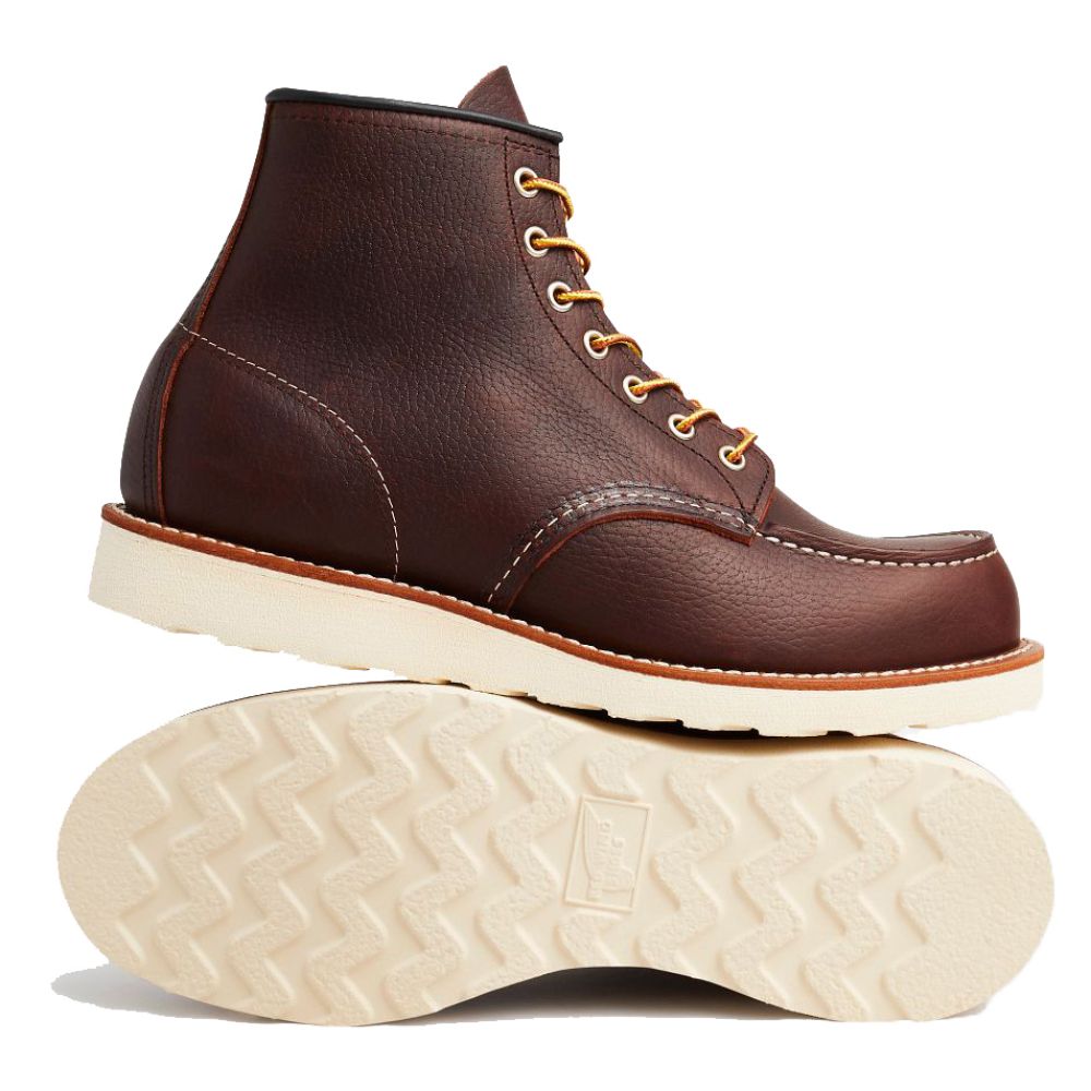 Red Wing Men&#39;s Classic 6 Inch Moc 8138 in Briar Oil Slick